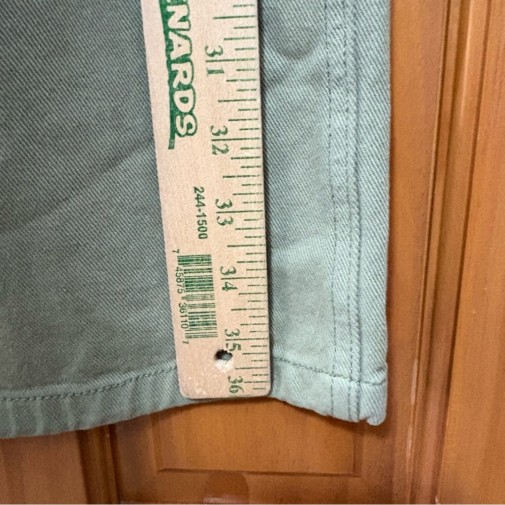 Azure High-Rise Olive Wide-Leg Utility Pants with Tie Waist Size Large NWT - Picture 9 of 11